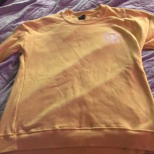 Yellow Obey sweater